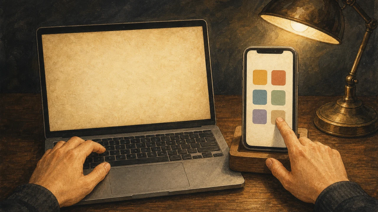 Claude Codeデスクトップ版で会話の隣にiOS Simulatorを表示し、アプリを操作して確認するイメージ